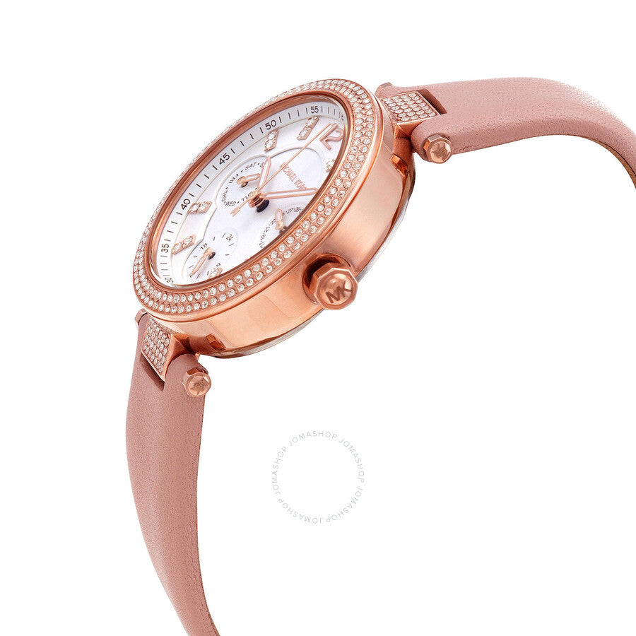 Michael Kors Parker Multi-Function Quartz Crystal White Dial Ladies Watch MK2914 - Dawson Watches #2