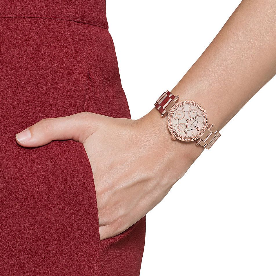 Michael Kors Parker Rose Gold Ladies Watch MK5616