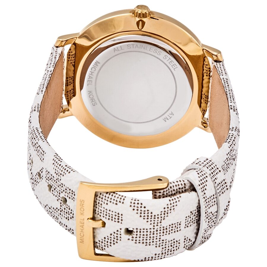 Michael Kors Pyper Quartz Crystal White Dial Ladies Watch #MK2858 - Dawson Watches #3