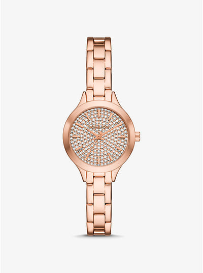 Michael Kors Rose Gold Ladies Watch - MKO1087