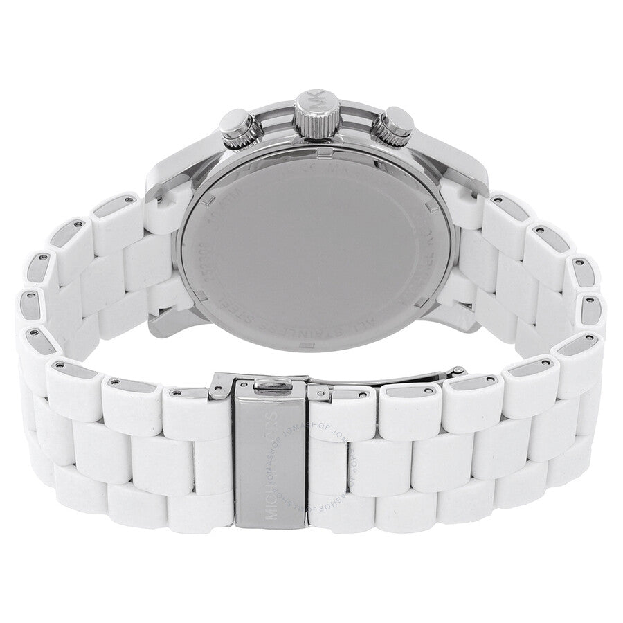 Michael Kors Runway Chronograph Automatic White Dial Men's Watch MK9076 - Dawson Watches #3