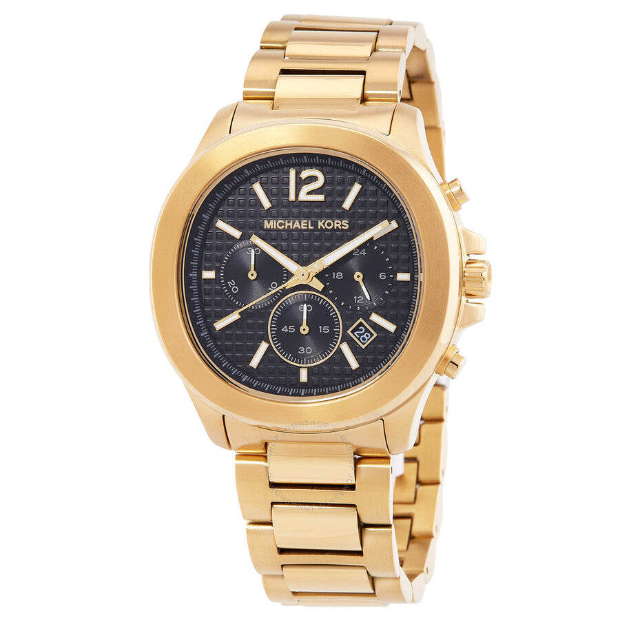 Michael Kors Sage Chronograph Quartz Black Dial Men's Watch MK9192 - Kiwi Watches