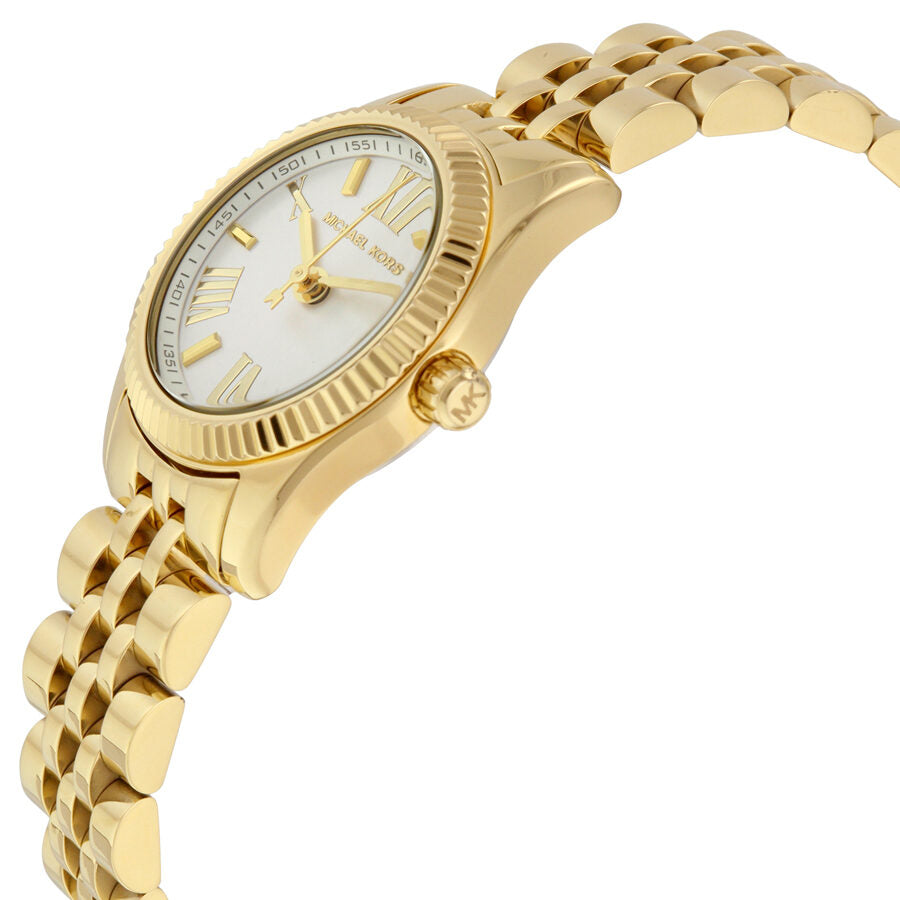 Michael Kors Silver Dial Gold-tone Stainless Steel Ladies Watch MK3229 - BigDaddy Watches #2