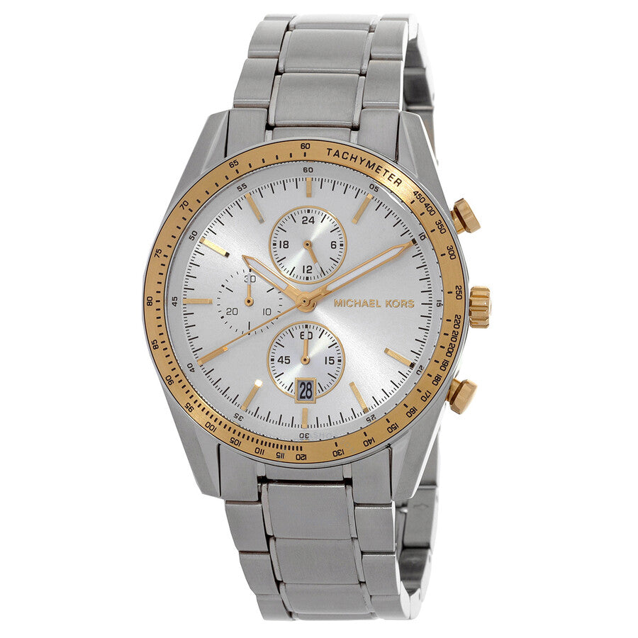 Michael Kors Warren Chronograph Quartz White Dial Men's Watch MK9112 - Kiwi Watches