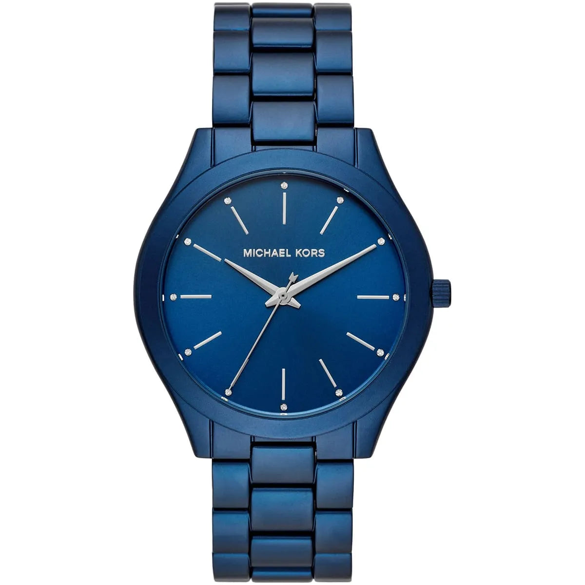 Michael Kors Slim Runway Navy Blue Unisex Watch MK4503