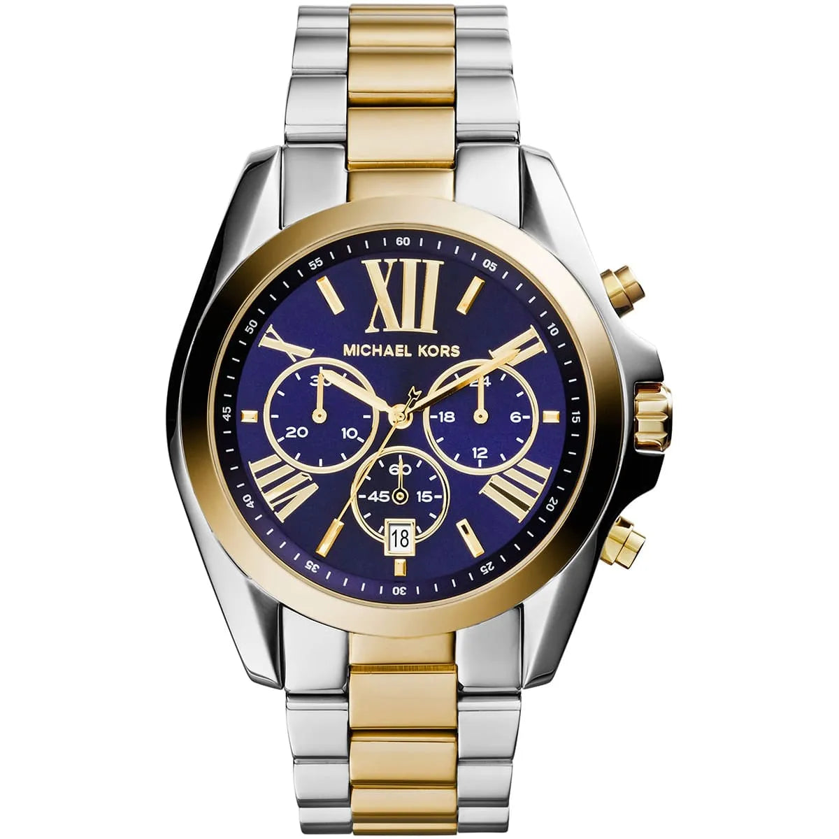 Michael Kors Bradshaw Chronograph Blue Dial Ladies Watch MK5976