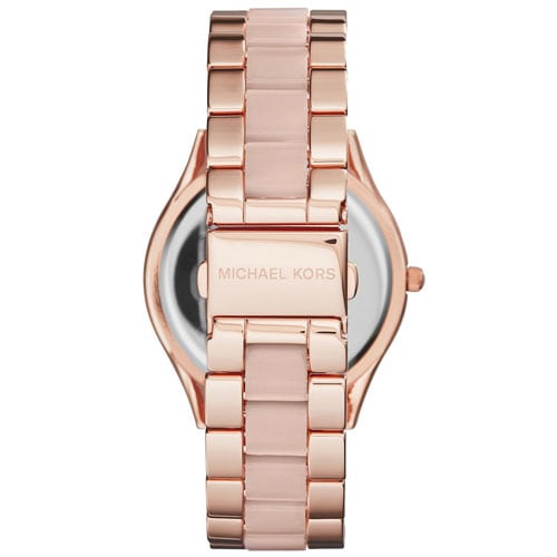Michael Kors Bryn Rose Dial Rose Gold-tone Ladies Watch MK6135