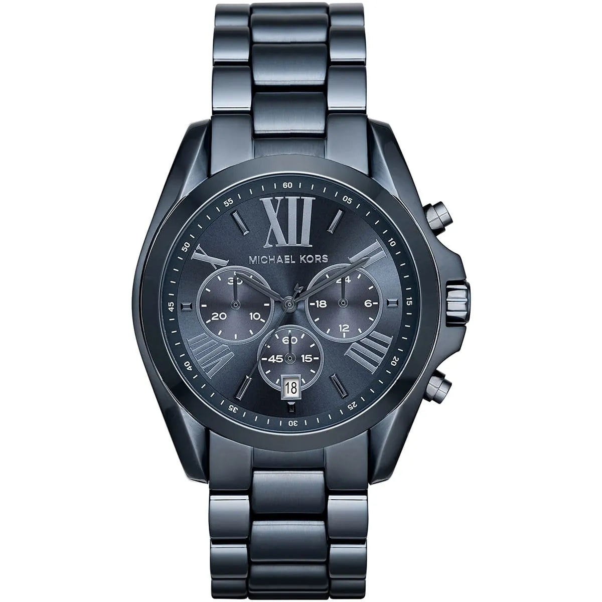 Michael Kors Bradshaw Chronograph Navy Blue Women's Watch - MK6248