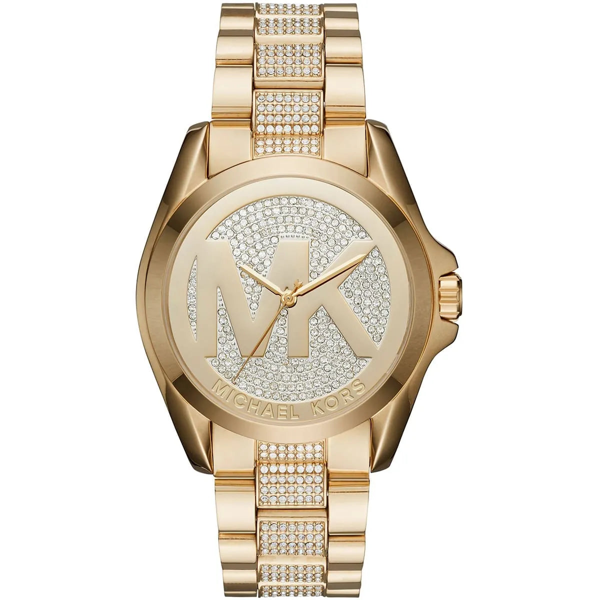 Michael Kors Bradshaw Pave Gold Women's Watch - MK6487