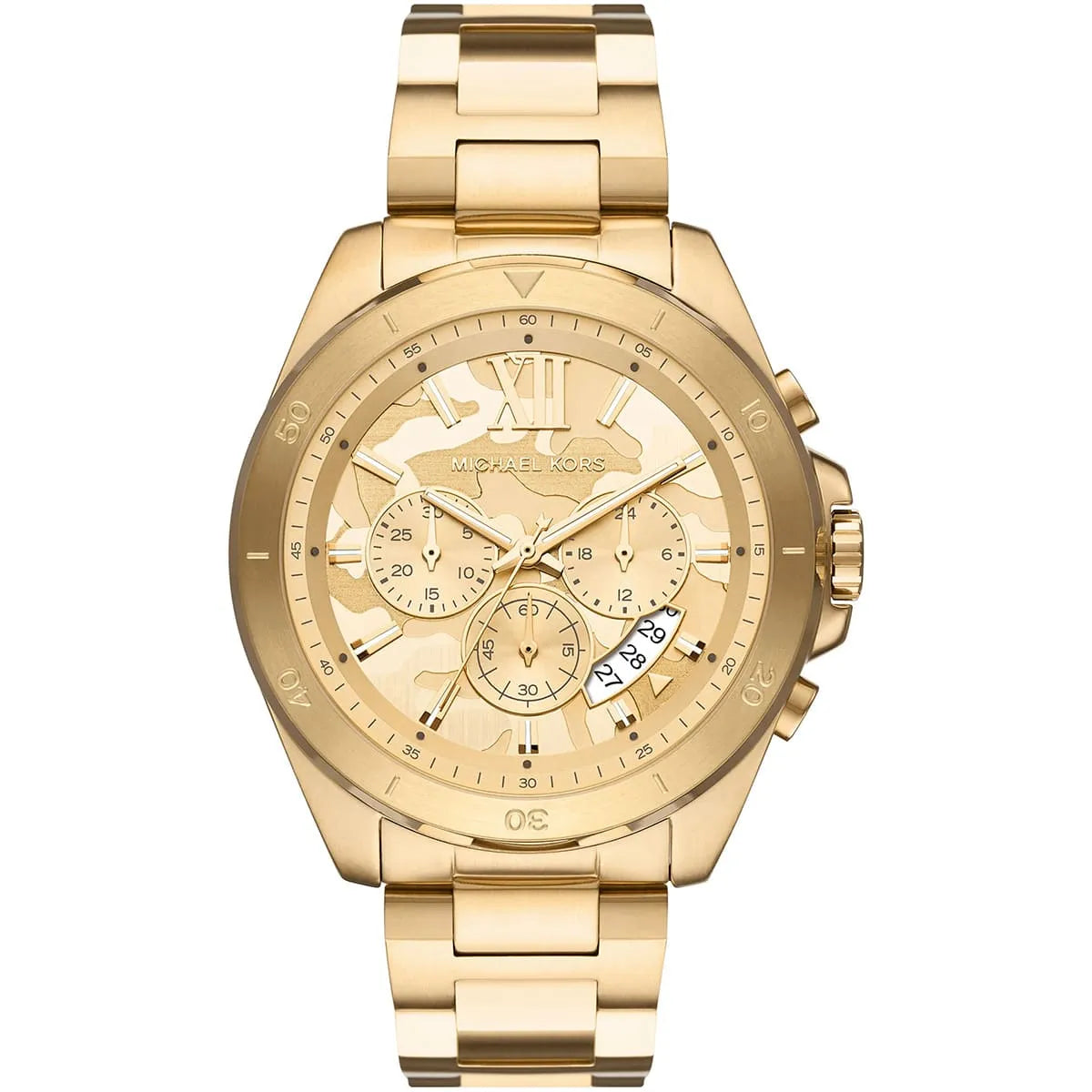 Michael Kors Brecken Chronograph Gold Men's Watch - MK8934
