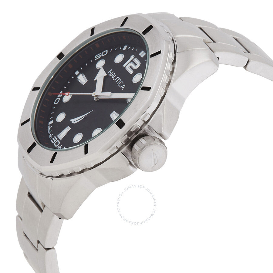 Nautica Koh May Bay Quartz Black Dial Men's Watch NAPKMF205 - Dawson Watches #2