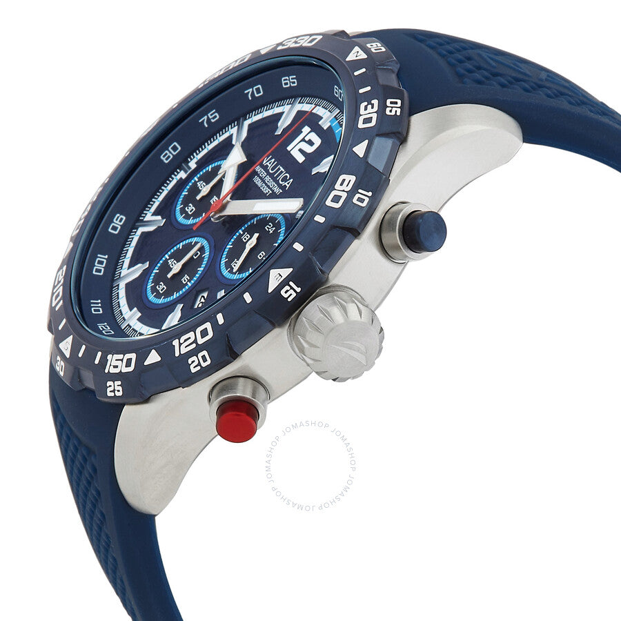 Nautica NST Chronograph Quartz Blue Dial Men's Watch NAPNSS401 - Dawson Watches #2