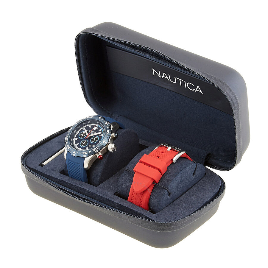 Nautica NST Chronograph Quartz Blue Dial Men's Watch NAPNSS401 - Dawson Watches #4