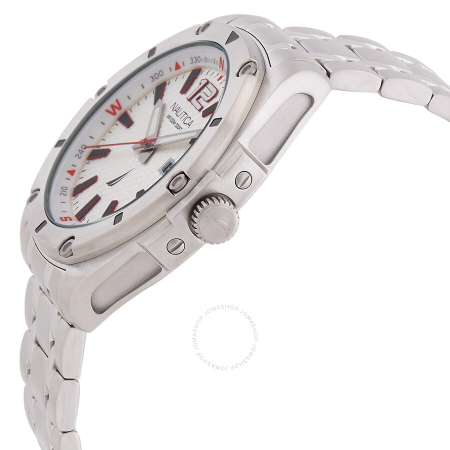 Nautica Tin Can Bay White Dial Men's Watch NAPTCS221 - Dawson Watches #2