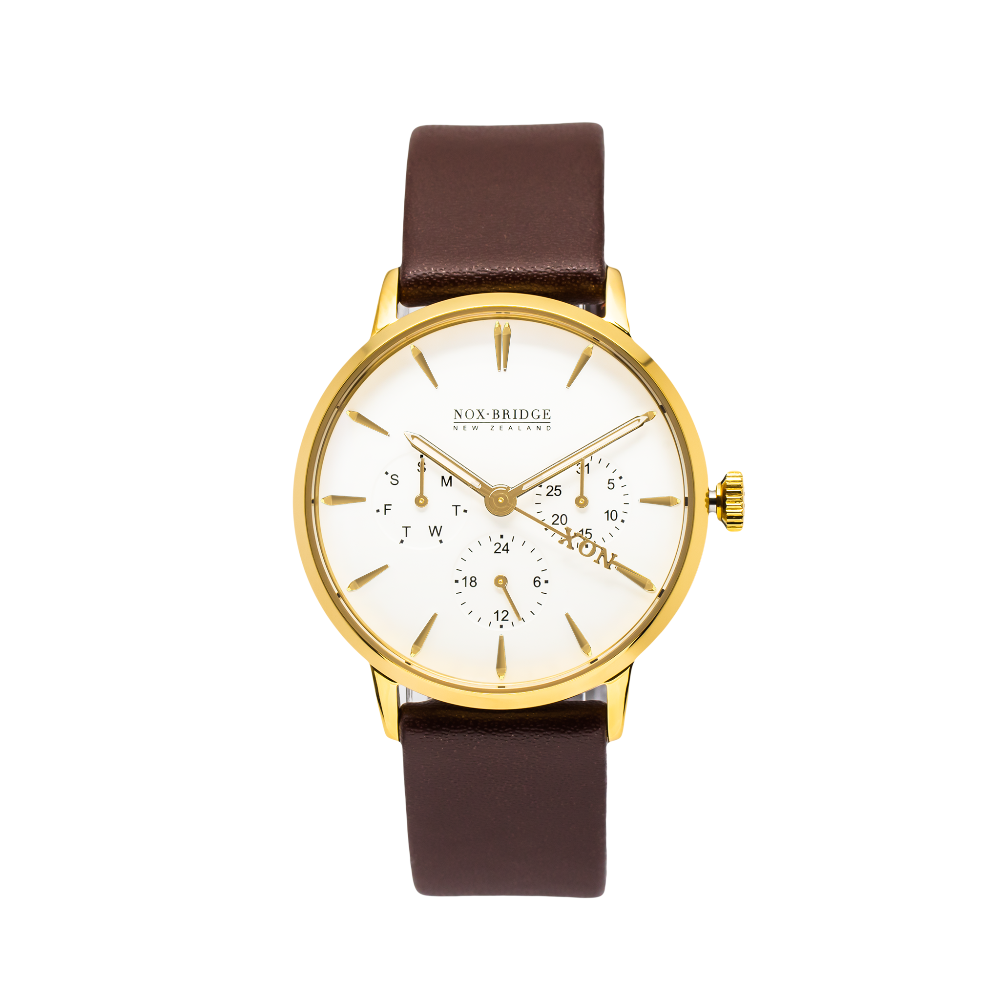 NOX-BRIDGE Classic Izar Gold 36MM IG36 - The Watches Men & CO