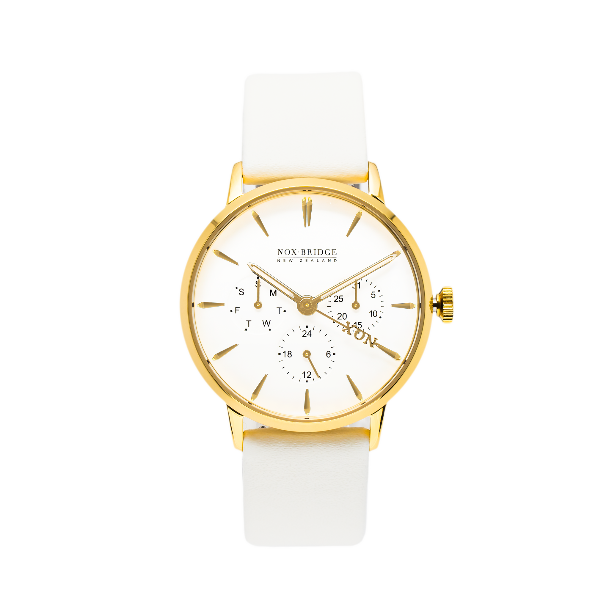 NOX-BRIDGE Classic Meissa Gold 36MM MG36 - The Watches Men & CO