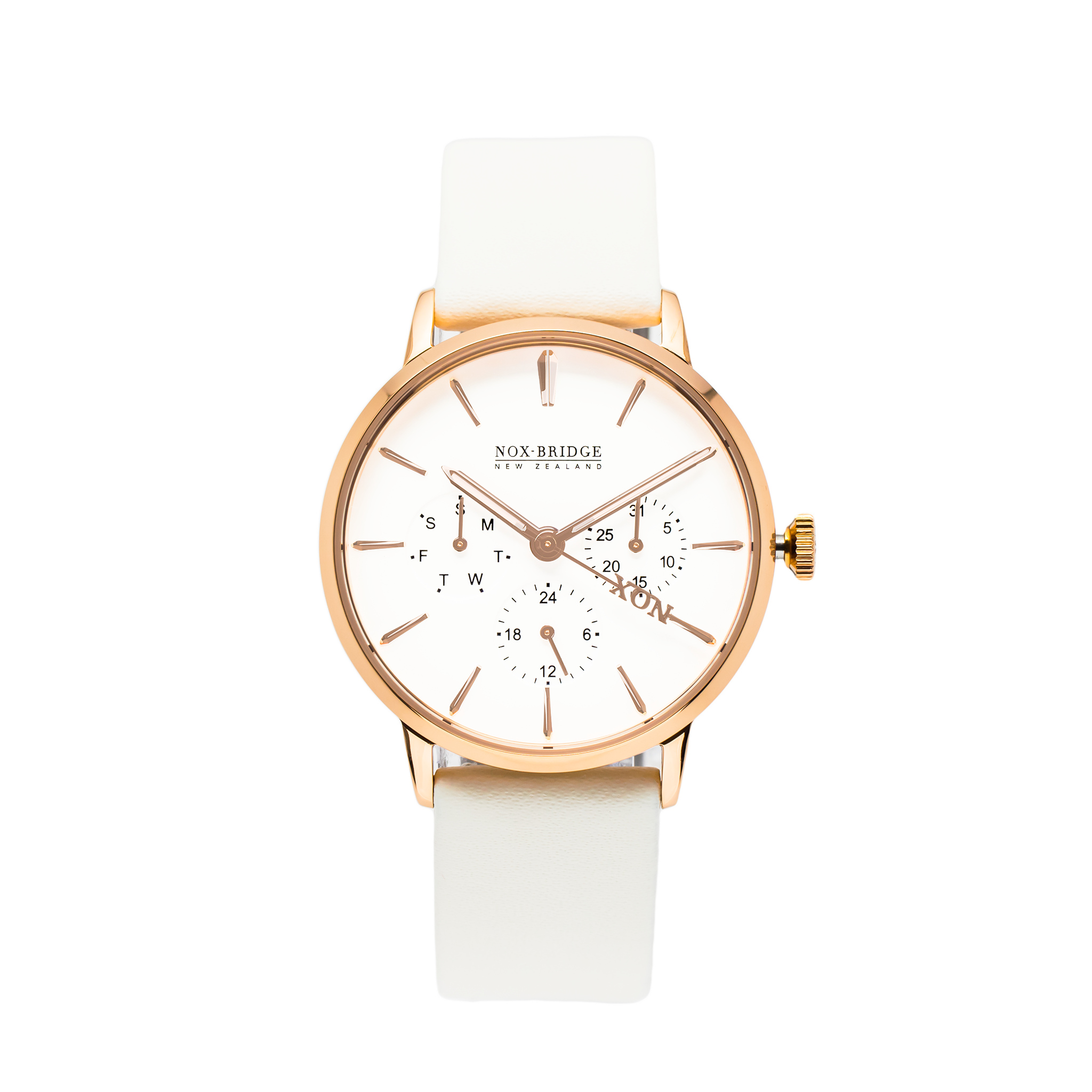 NOX-BRIDGE Classic Meissa Rose Gold 36MM MRG36 - The Watches Men & CO