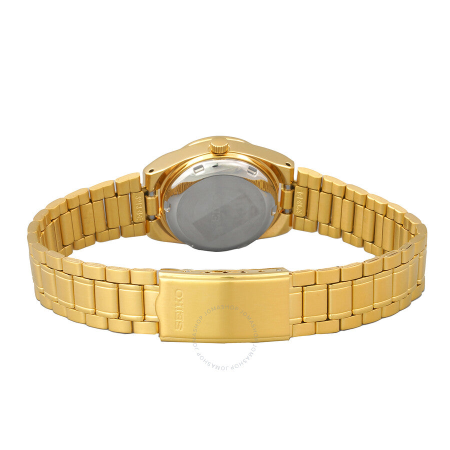 Open Box - Seiko Series 5 Automatic Gold Dial Ladies Watch SYM600K1 - Dawson Watches #3