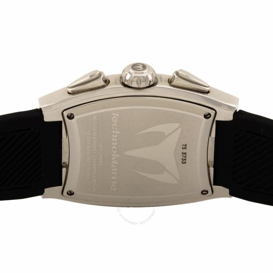 Pre-owned Technomarine TechnoSquare Purple Dial Ladies Watch DTSC09-BKA - Dawson Watches #4