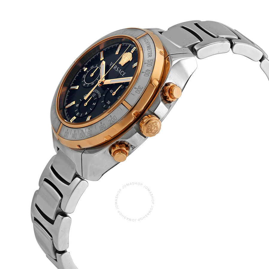 Pre-owned Versace Chronograph Automatic Black Dial Men's Watch VEK800519 - Dawson Watches #2