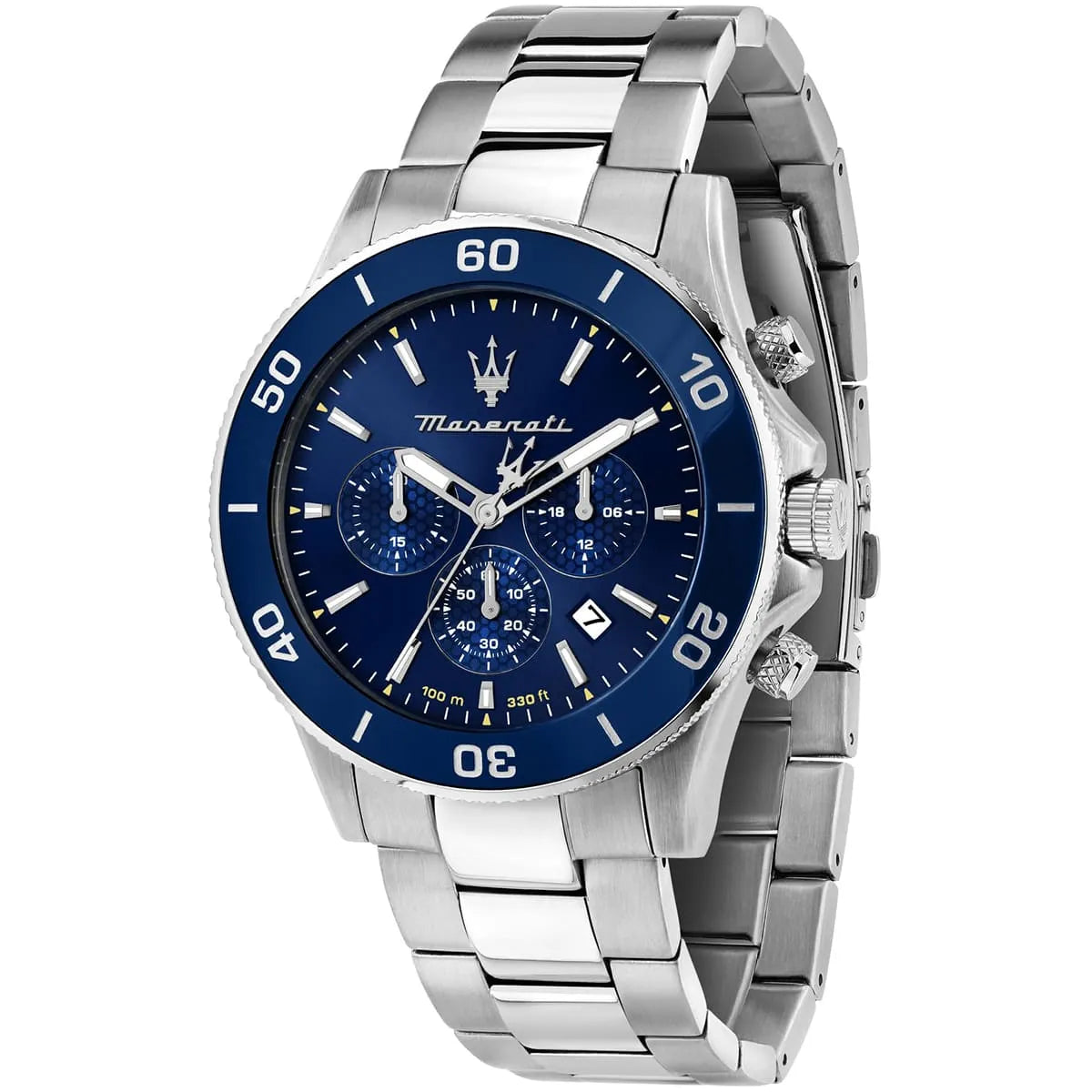 Maserati Competizione Chronograph Stainless Steel Blue Dial Quartz R8873600002
