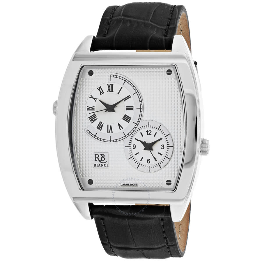 Roberto Bianci Benzo Quartz Silver Dial Men's Watch RB0740 - The Watches Men & Co