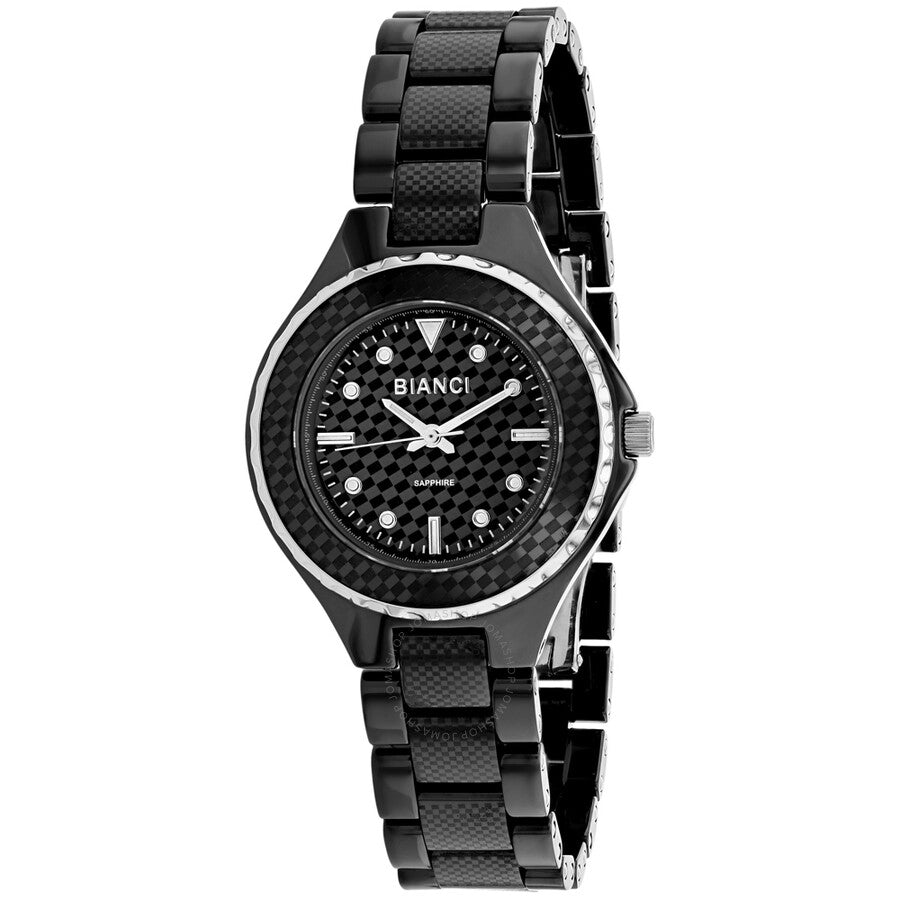 Roberto Bianci Casaria Quartz Black Dial Ladies Watch RB2791 - Dawson Watches
