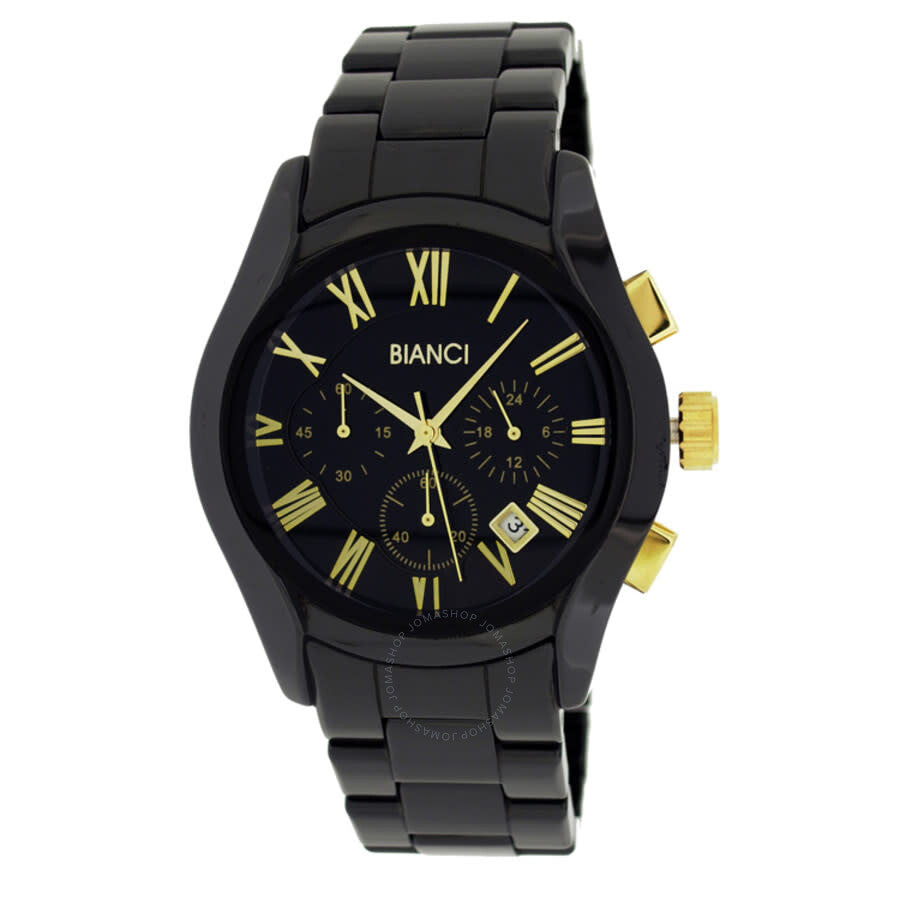 Roberto Bianci Classico Chronograph Quartz Black Dial Men's Watch RB58760 - Dawson Watches