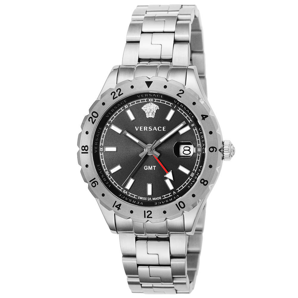 Versace Hellenyium Black Dial Men's Watch V11020015 - Dawson Watches