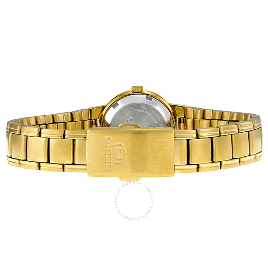 Seiko Series 5 Automatic Gold Dial Ladies Watch SYME46 - Dawson Watches #3