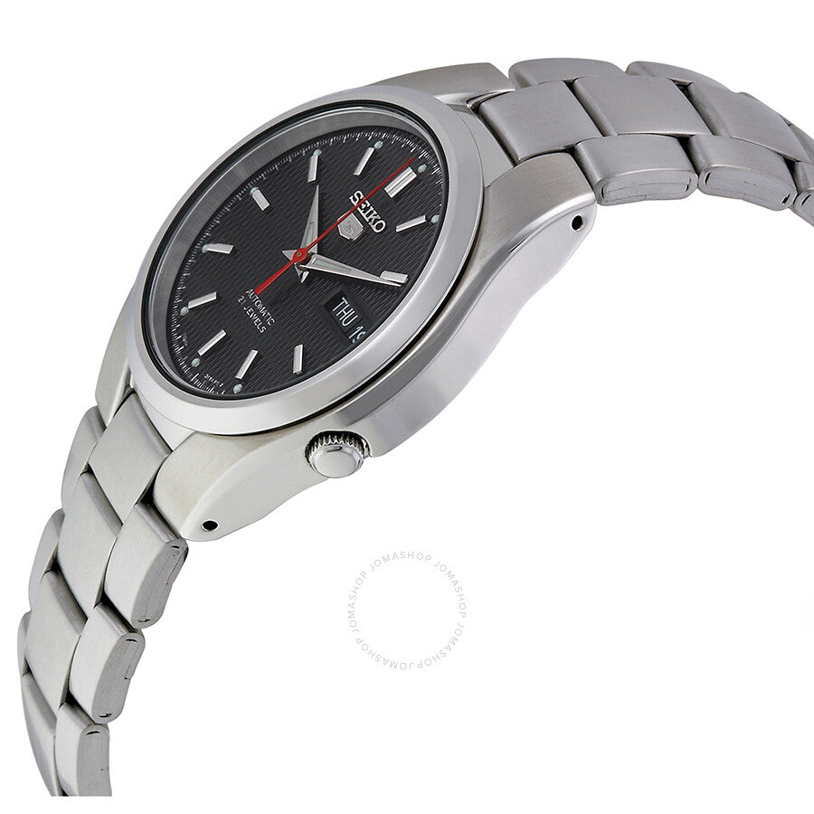 Seiko Series 5 Automatic Black Dial Men's Watch SNK607 - Dawson Watches #2