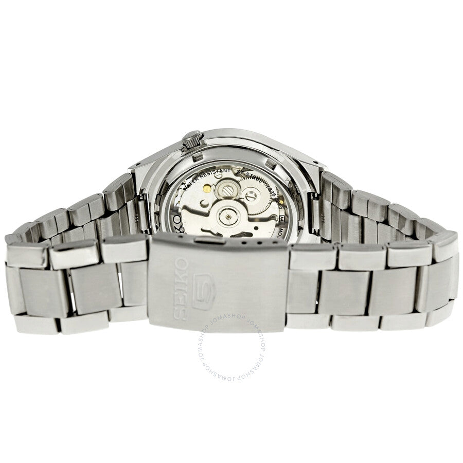 Seiko 5 Black Dial Stainless Steel Men's Watch SNK623 - Dawson Watches #3