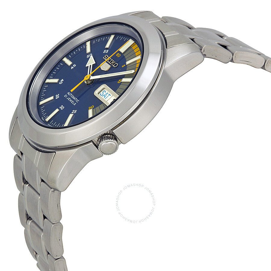 Seiko 5 Blue Automatic Blue Dial Men's Watch SNKK27 - Dawson Watches #2