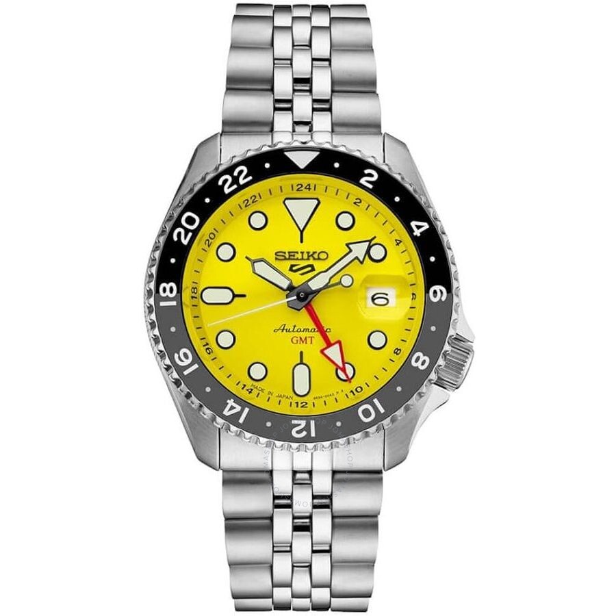 Seiko 5 GMT Automatic Men's Watch SSK017 - The Watches Men & Co