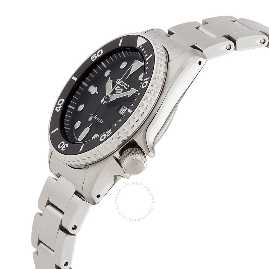 Seiko 5 Sports Automatic Black Dial Unisex Watch SRPK29 - The Watches Men & Co #2