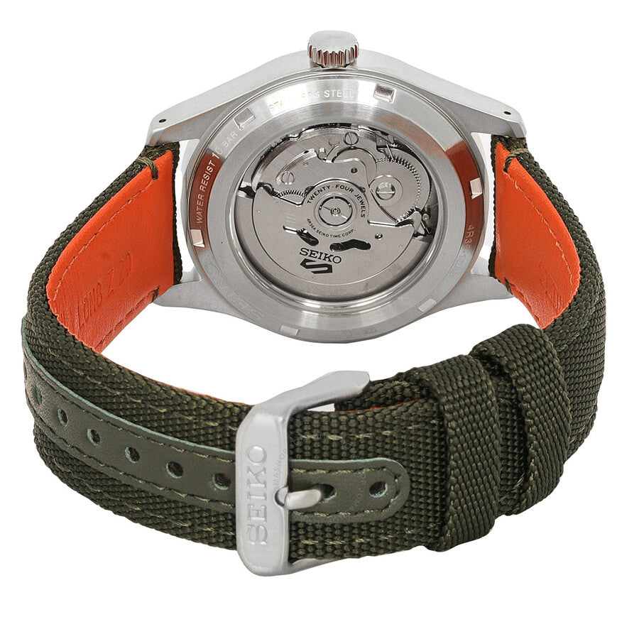 Seiko 5 Sports Field Automatic Green Dial Men's Watch SRPH29K1 - Dawson Watches #3