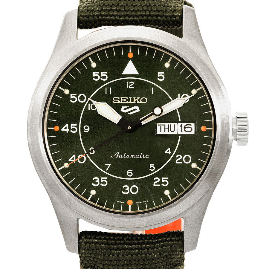 Seiko 5 Sports Field Automatic Green Dial Men's Watch SRPH29K1 - Dawson Watches #4