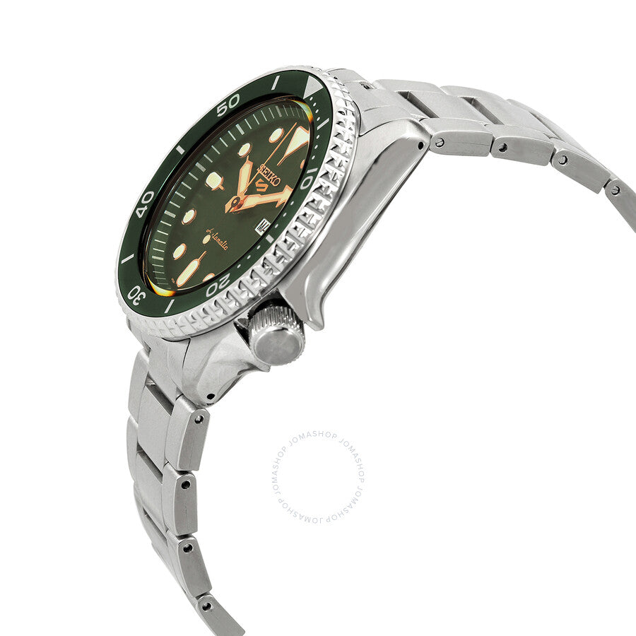 Seiko 5Sports Automatic Green Dial Men's Watch SRPD63K1 - Dawson Watches #2