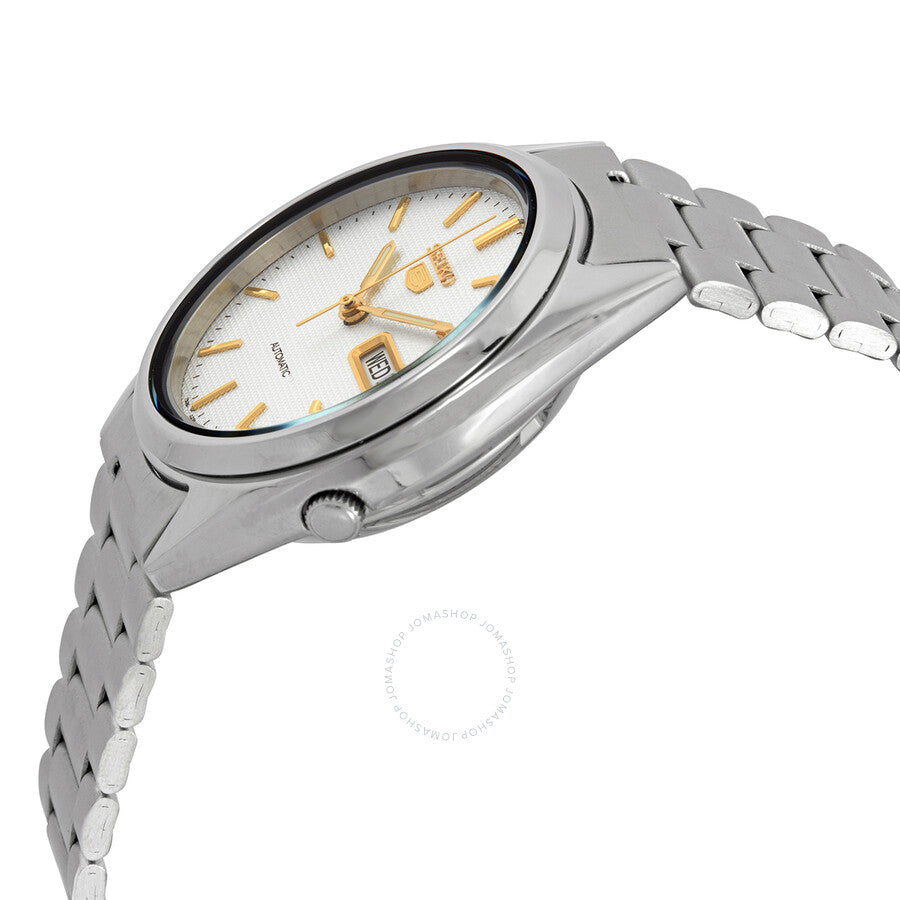 Seiko Automatic White Dial Men's Watch SNXG47K1 - Dawson Watches #2