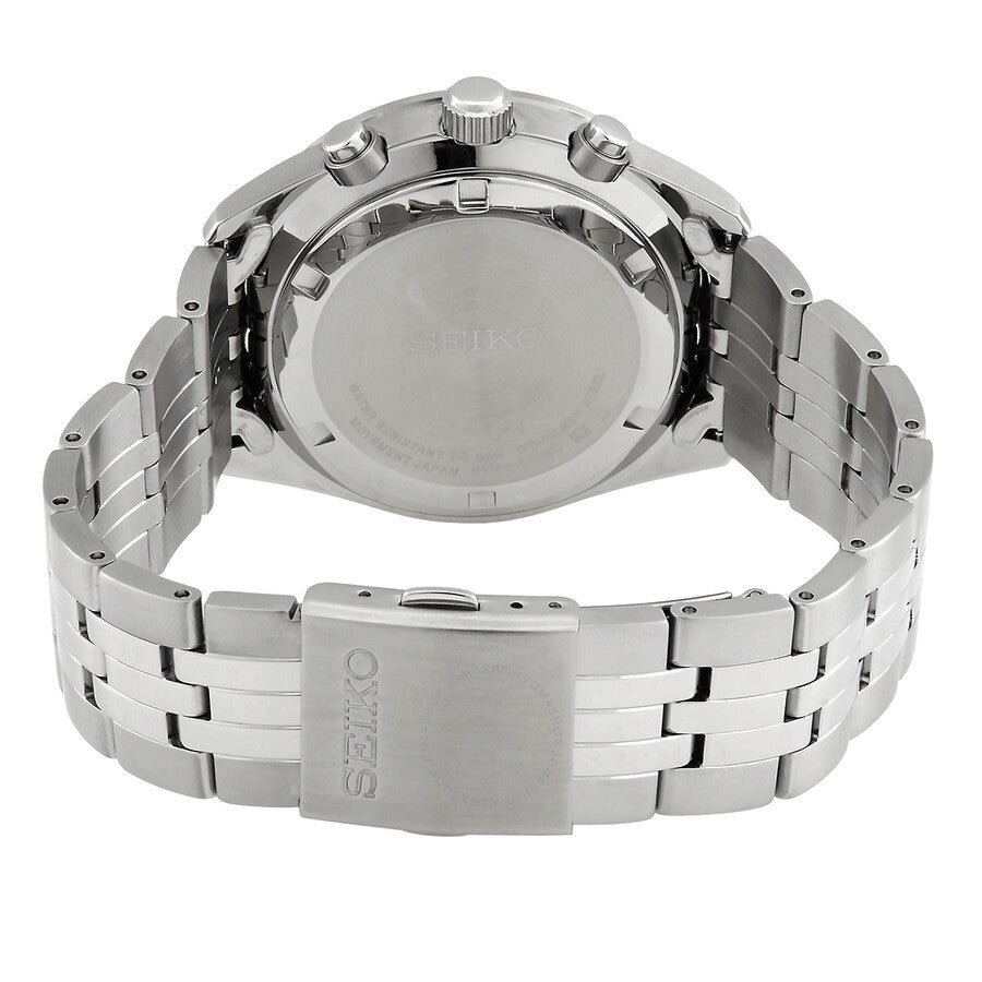 Seiko Chronograph Quartz White Dial Men's Watch SSB425P1 - Dawson Watches #3
