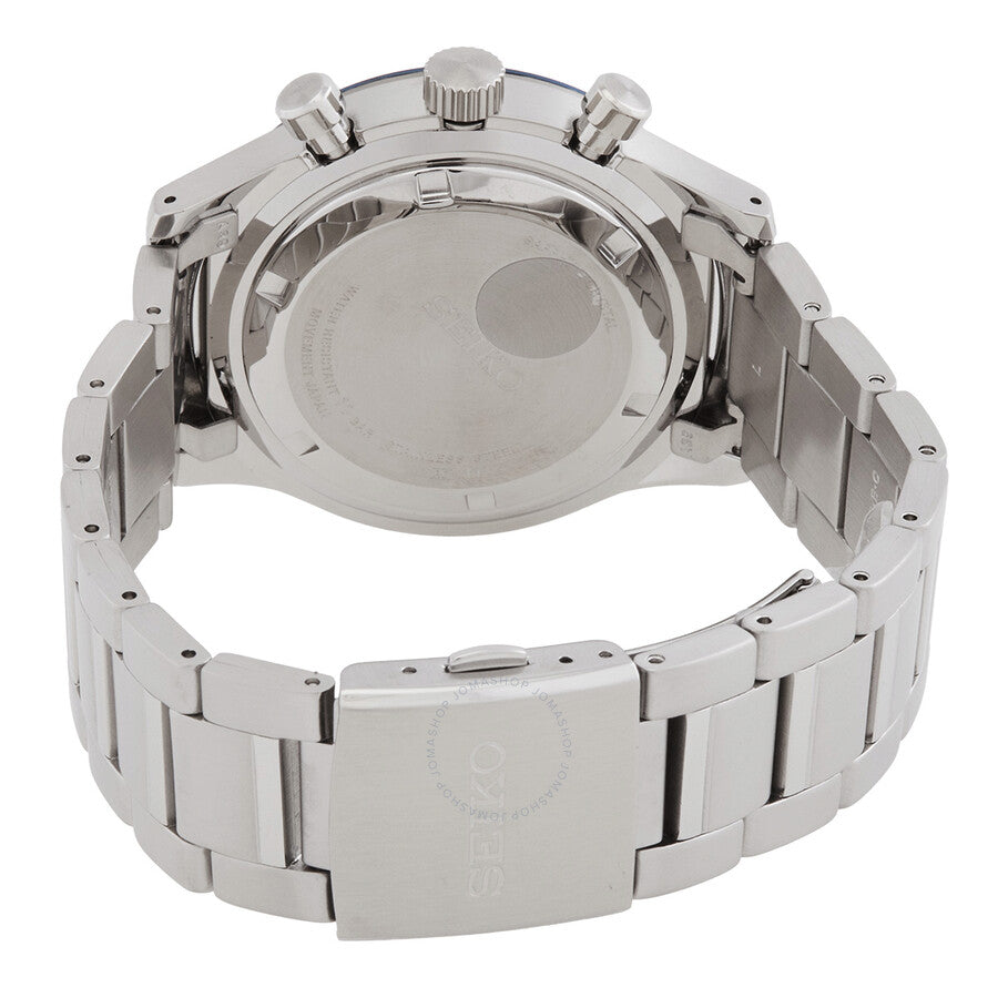 Seiko Chronograph Quartz Blue Dial Men's Watch SSB445P1 - Dawson Watches #3