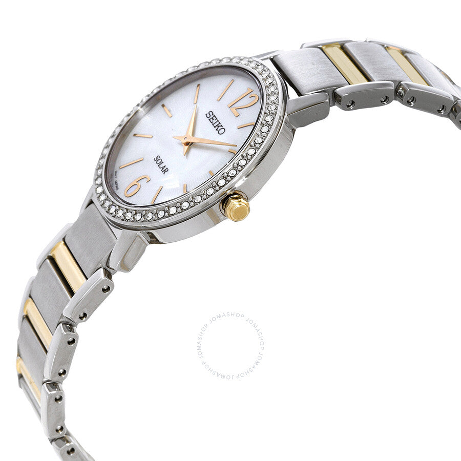 Seiko Classic Lady Eco-Drive Mother of Pearl Dial Ladies Watch SUP469P1 - Dawson Watches #2