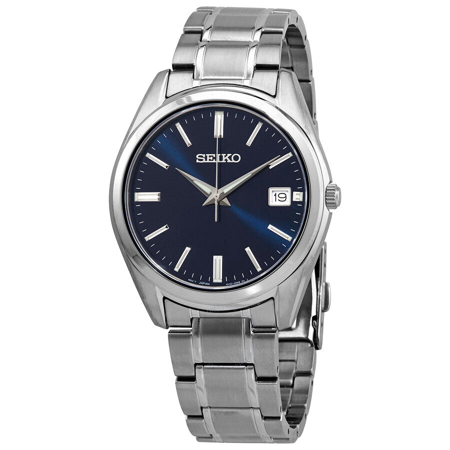 Seiko Classic Quartz Blue Dial Men's Watch SUR309P1 - Dawson Watches