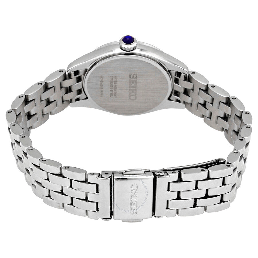 Seiko Classic Quartz White Dial Ladies Watch SUR333 - The Watches Men & Co #3