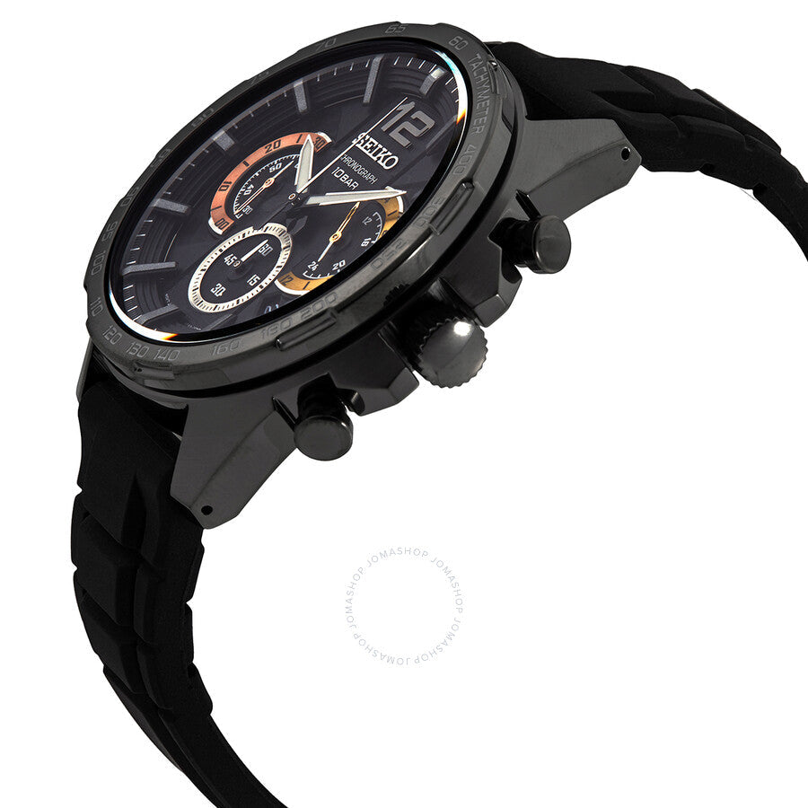 Seiko Conceptual Chronograph Quartz Black Dial Men's Watch SSB349P1 - Dawson Watches #2
