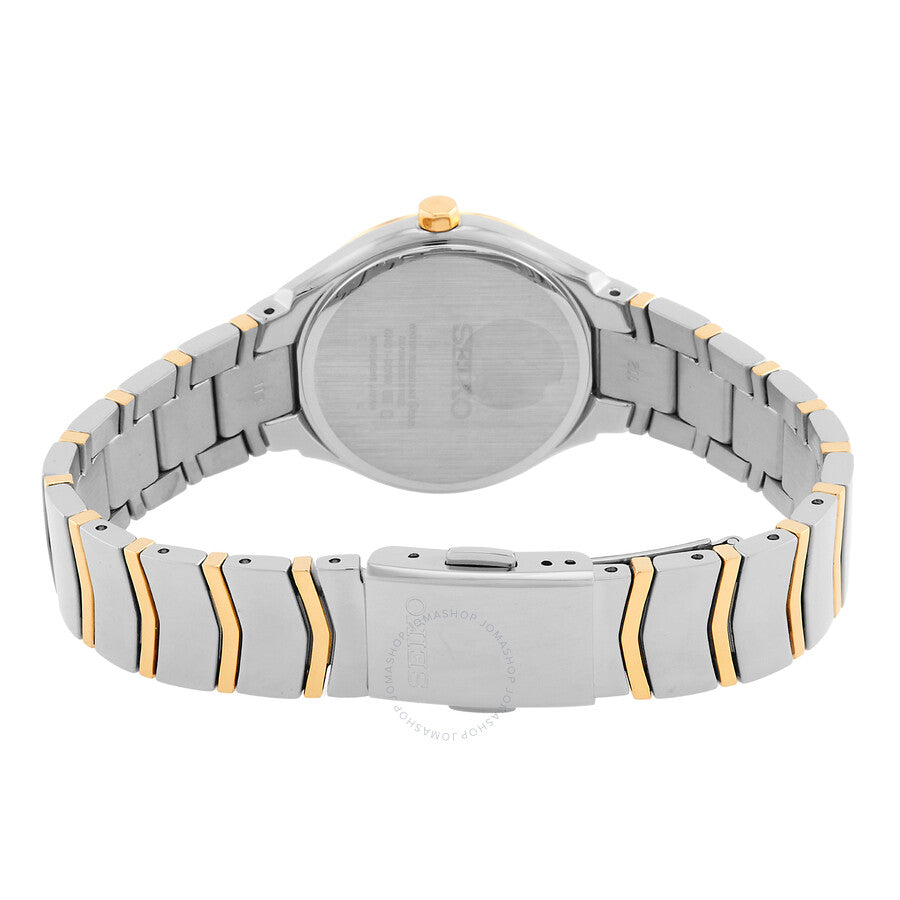 Seiko Discover More Quartz Champagne Dial Ladies Watch SUR550P1 - Dawson Watches #3