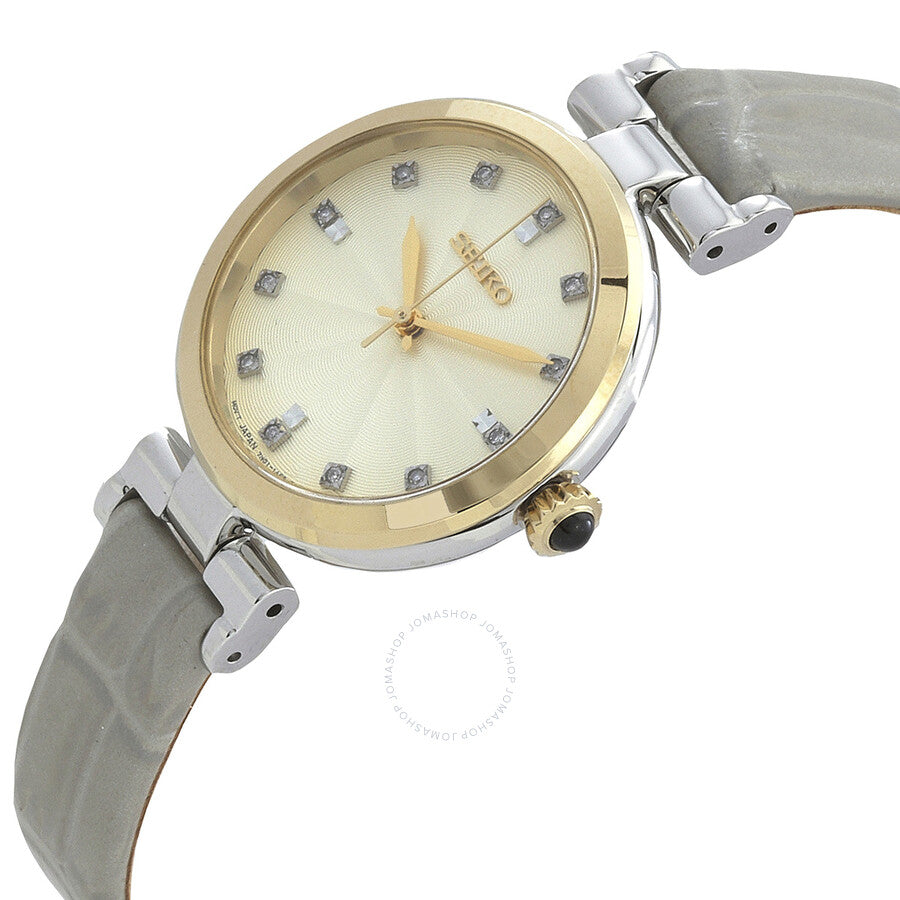 Seiko Dress Quartz Diamond Ladies Watch SRZ546 - Dawson Watches #2