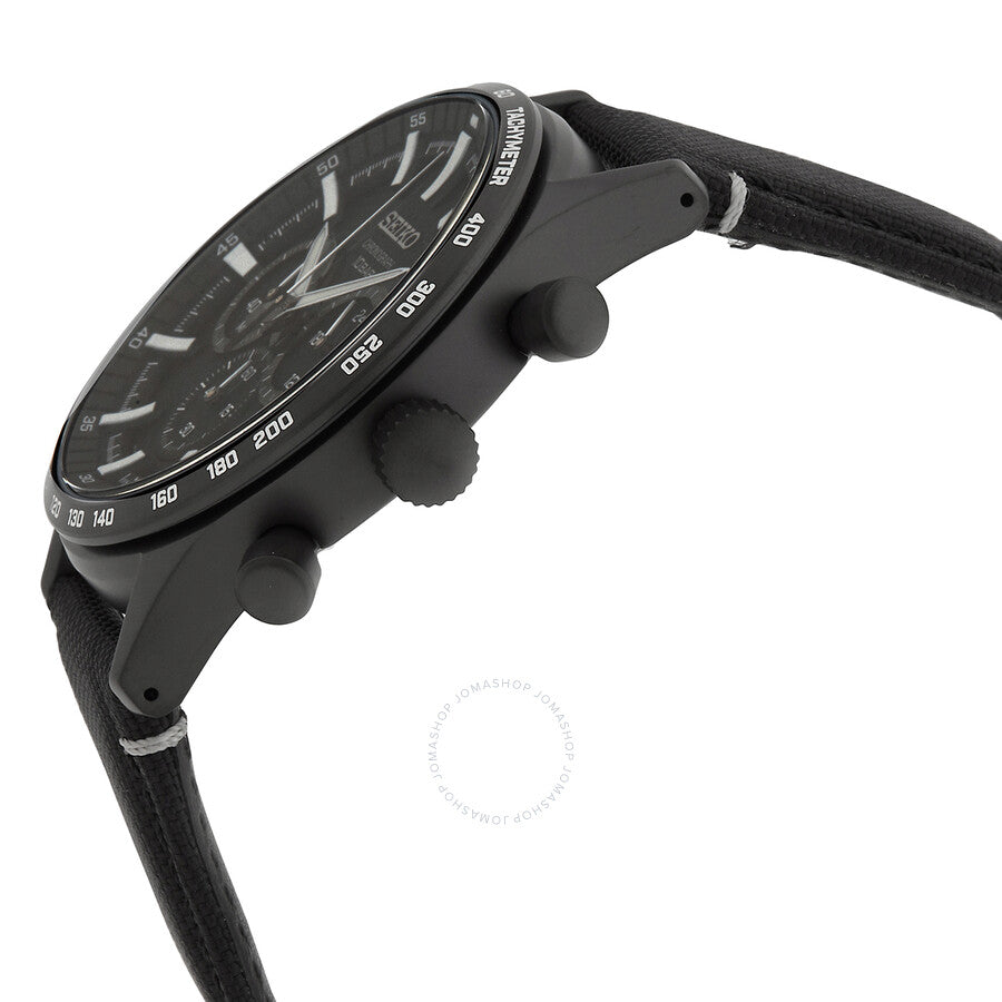 Seiko Essentials Chronograph Quartz Black Dial Men's Watch SSB417 - Dawson Watches #2