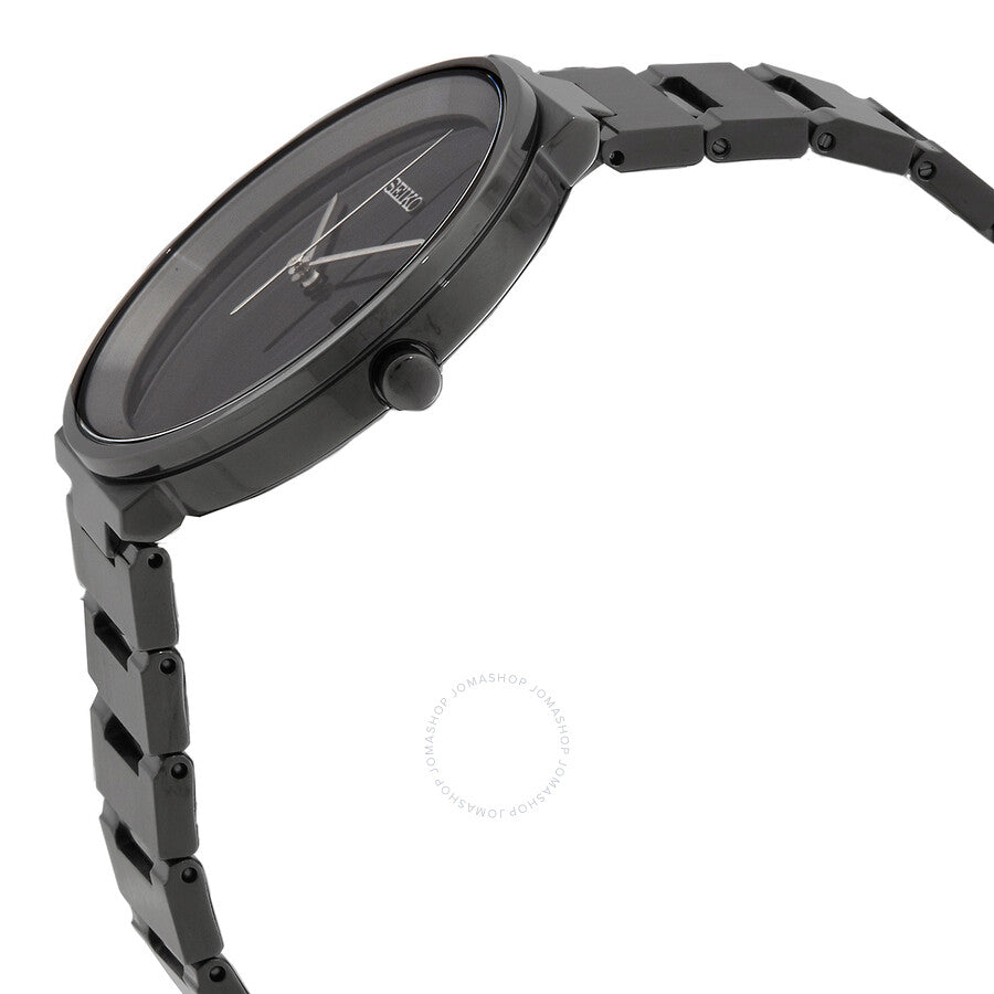 Seiko Essentials Quartz Black Sunray Dial Men's Watch SUR487 - Dawson Watches #2