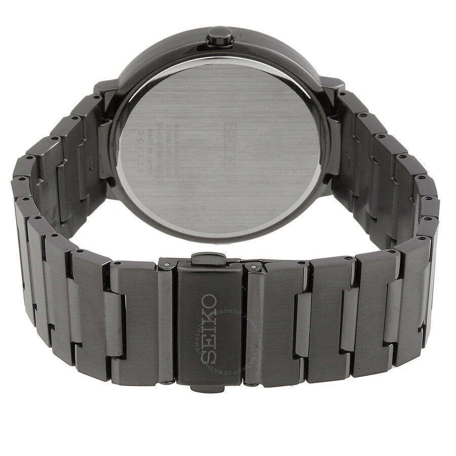 Seiko Essentials Quartz Black Sunray Dial Men's Watch SUR487 - Dawson Watches #3